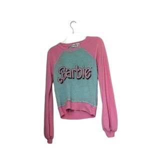 WILDFOX Barbie mesh sweater top Size Extra small.